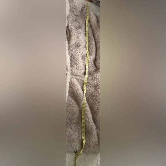 Aritzia Cortina Coat - Arctic Faux Fur - Picture 6 of 9